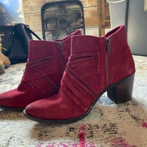 Red booties